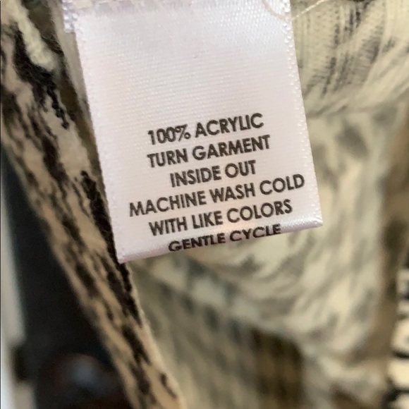 New Kim Rogers houndstooth sweater medium - Picture 6 of 6